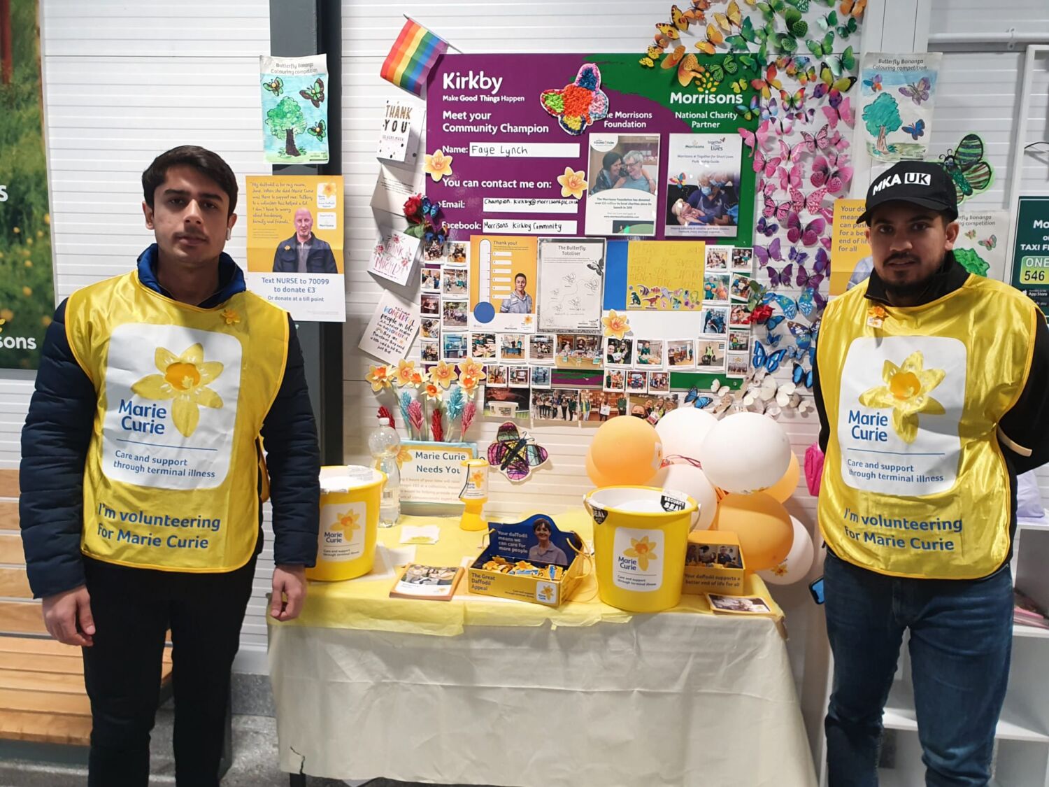 Marie Curie Charity Collection Liverpool North & South MKA UK